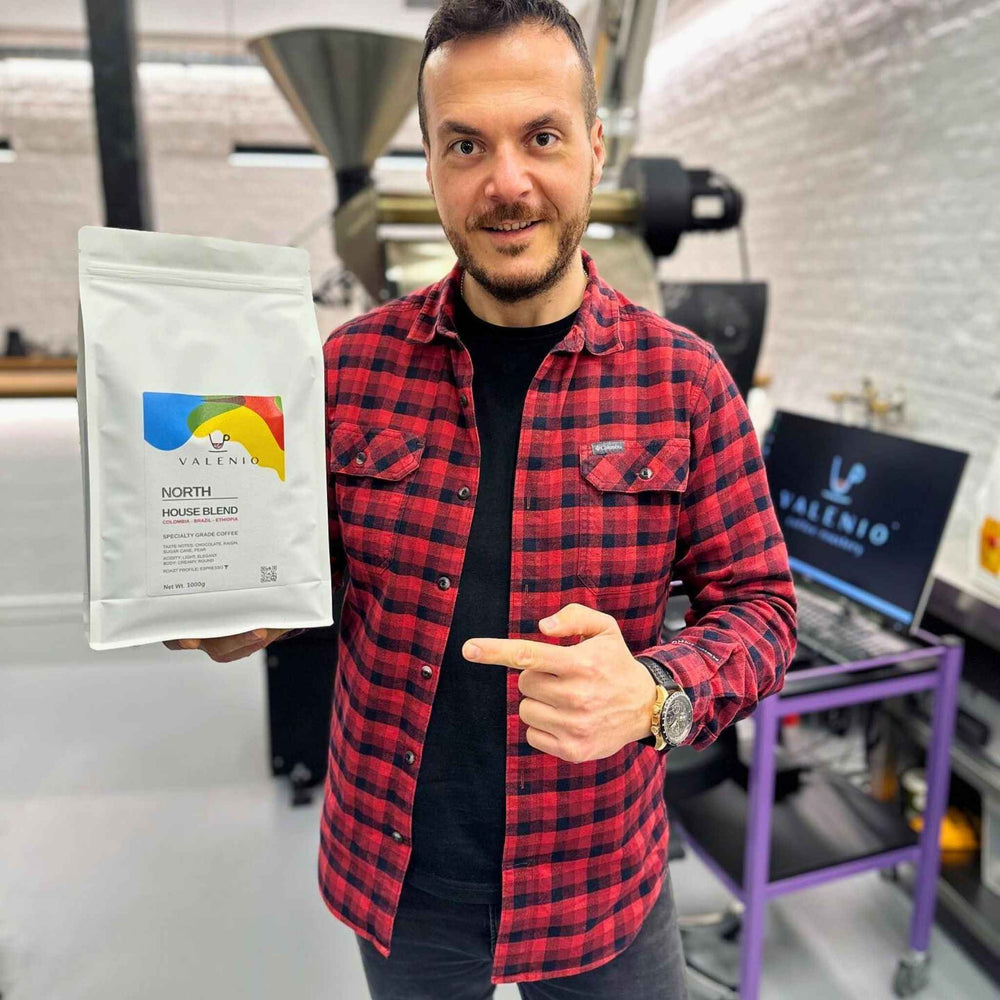 North House Blend serviert im physi cafe