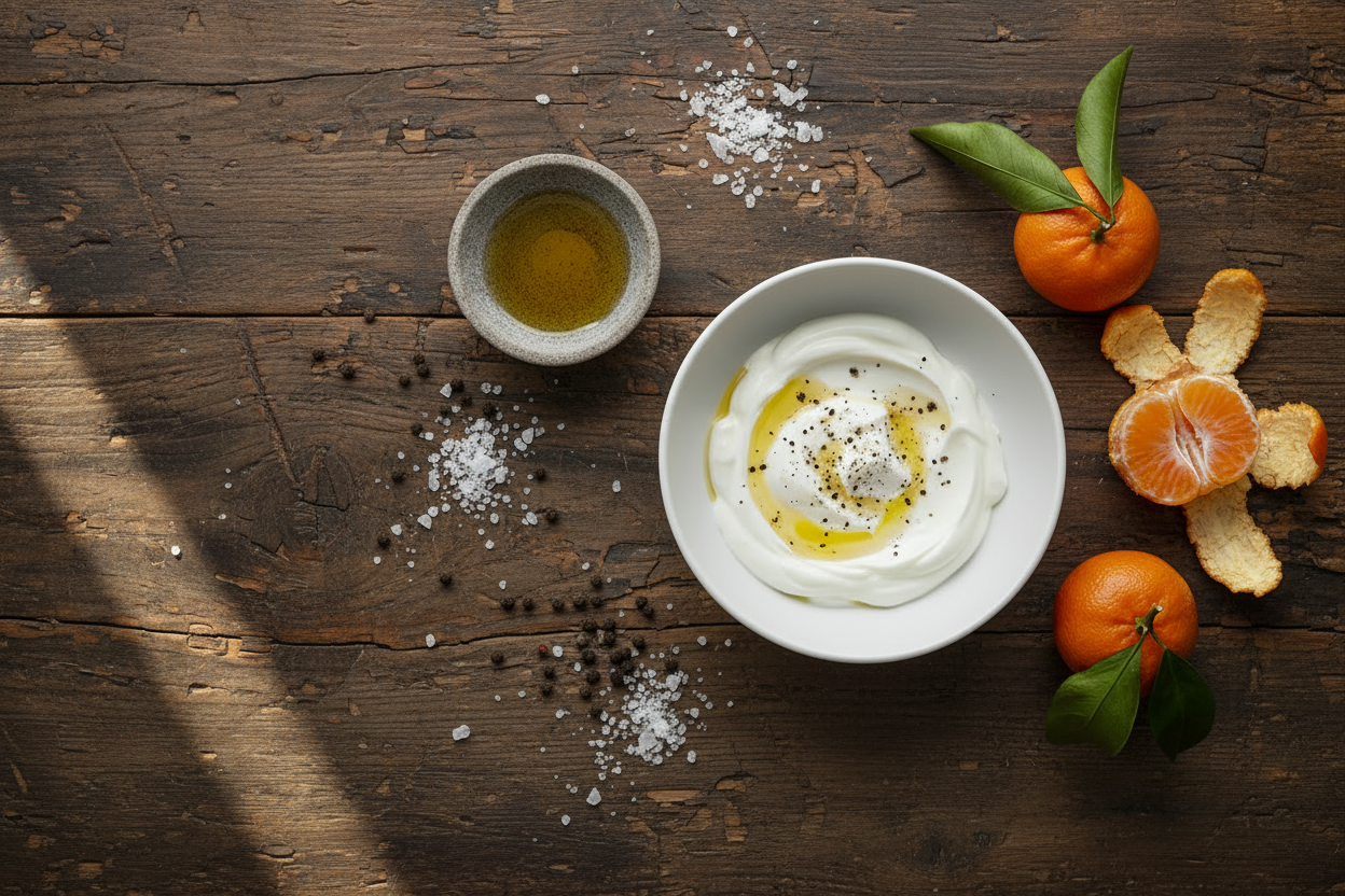 Unser Mandarinensaft als Dressing